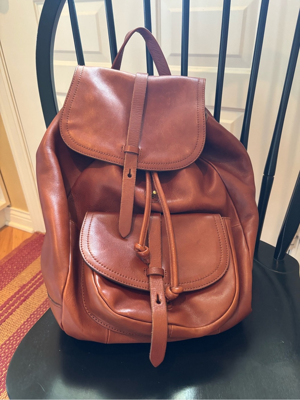Madewell leather backpack